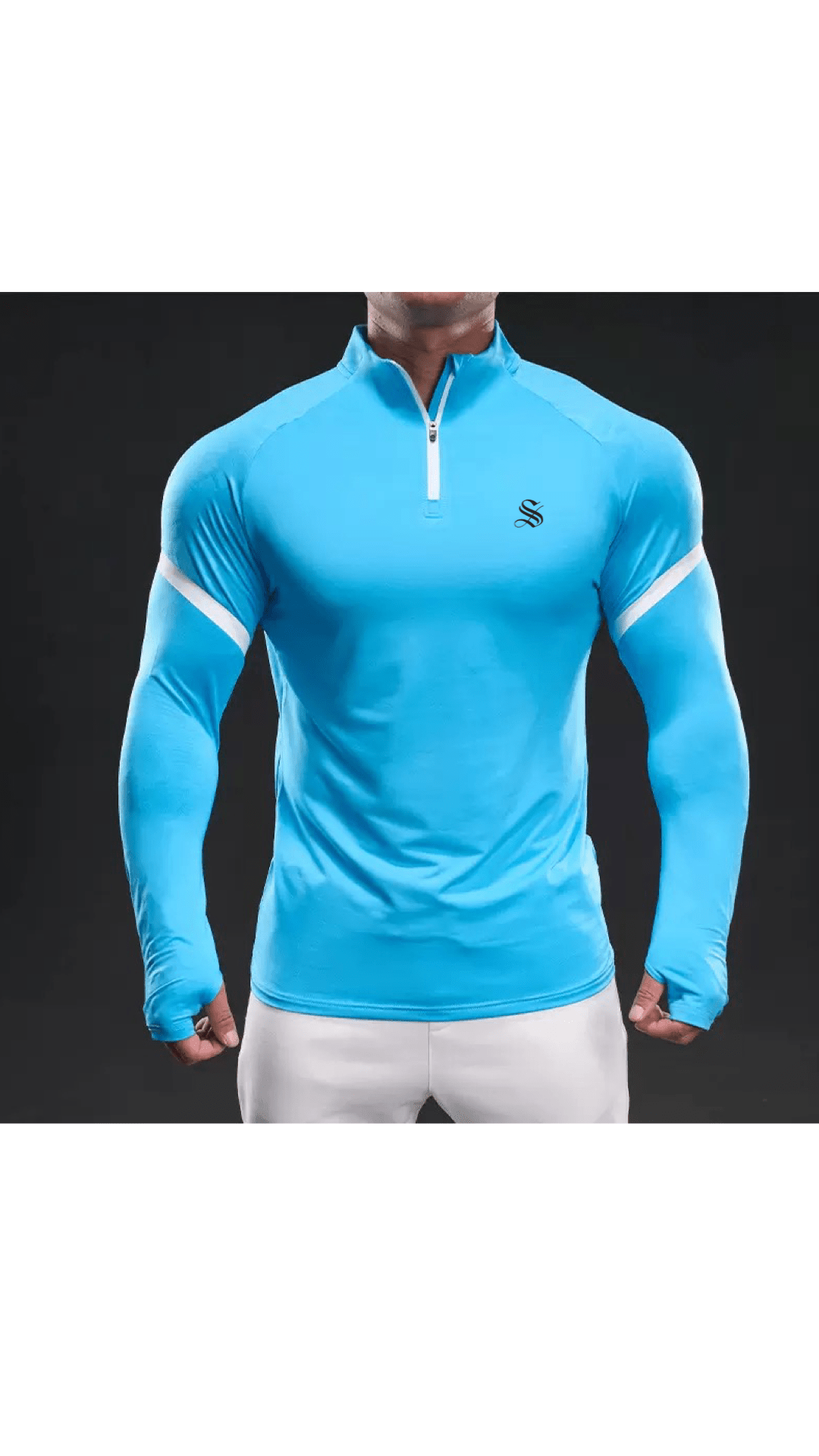 Fujaza 5 - Long Sleeves Track Top for Men - Sarman Fashion - Wholesale Clothing Fashion Brand for Men from Canada