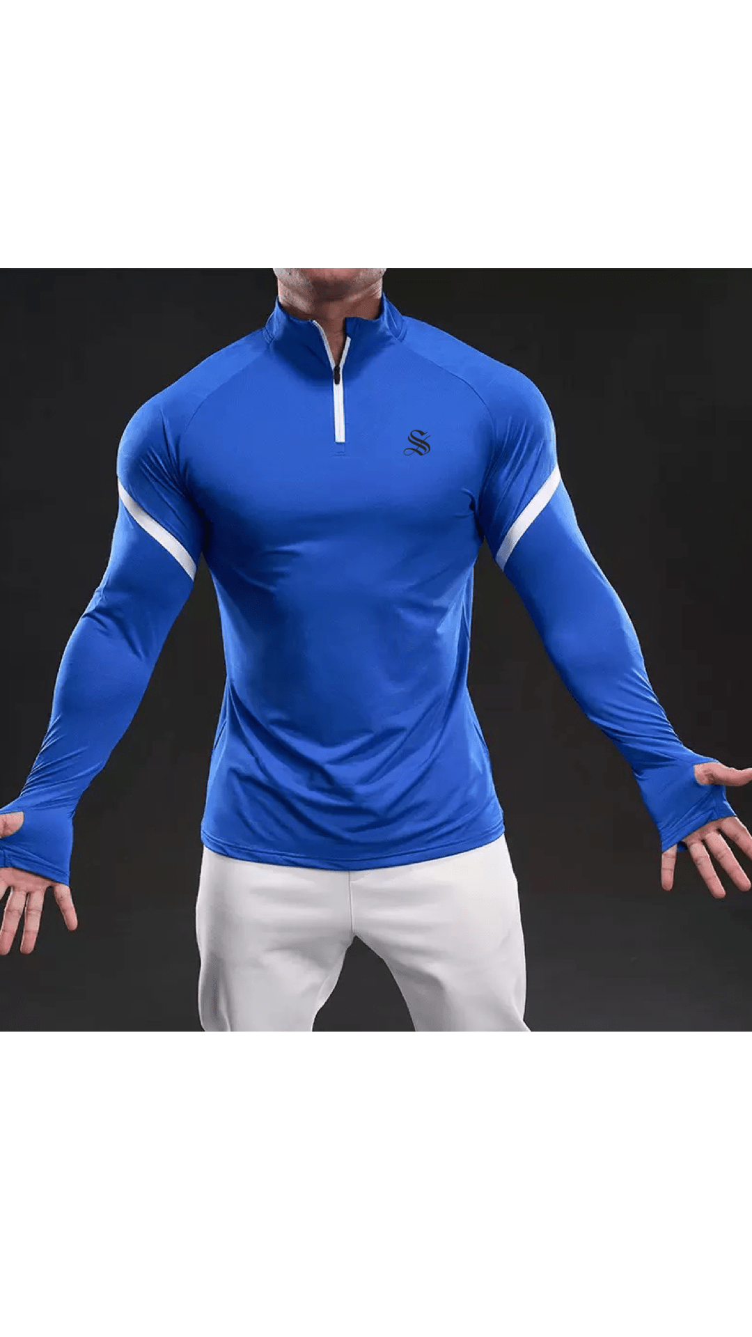 Fujaza 5 - Long Sleeves Track Top for Men - Sarman Fashion - Wholesale Clothing Fashion Brand for Men from Canada