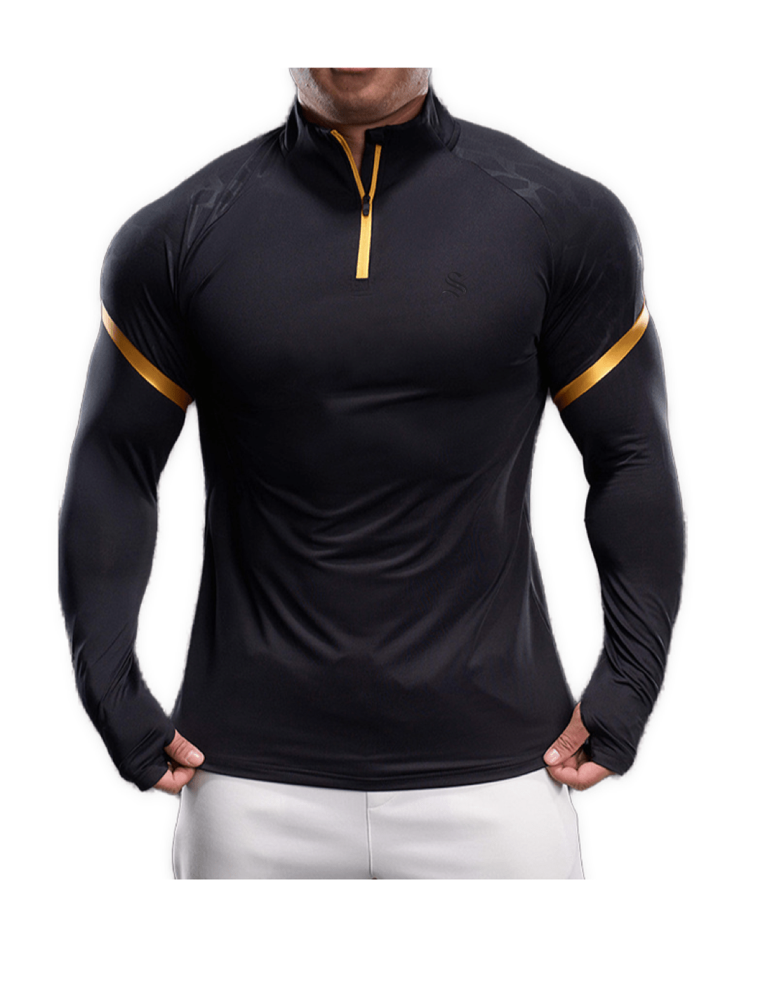 Fujaza 5 - Long Sleeves Track Top for Men - Sarman Fashion - Wholesale Clothing Fashion Brand for Men from Canada