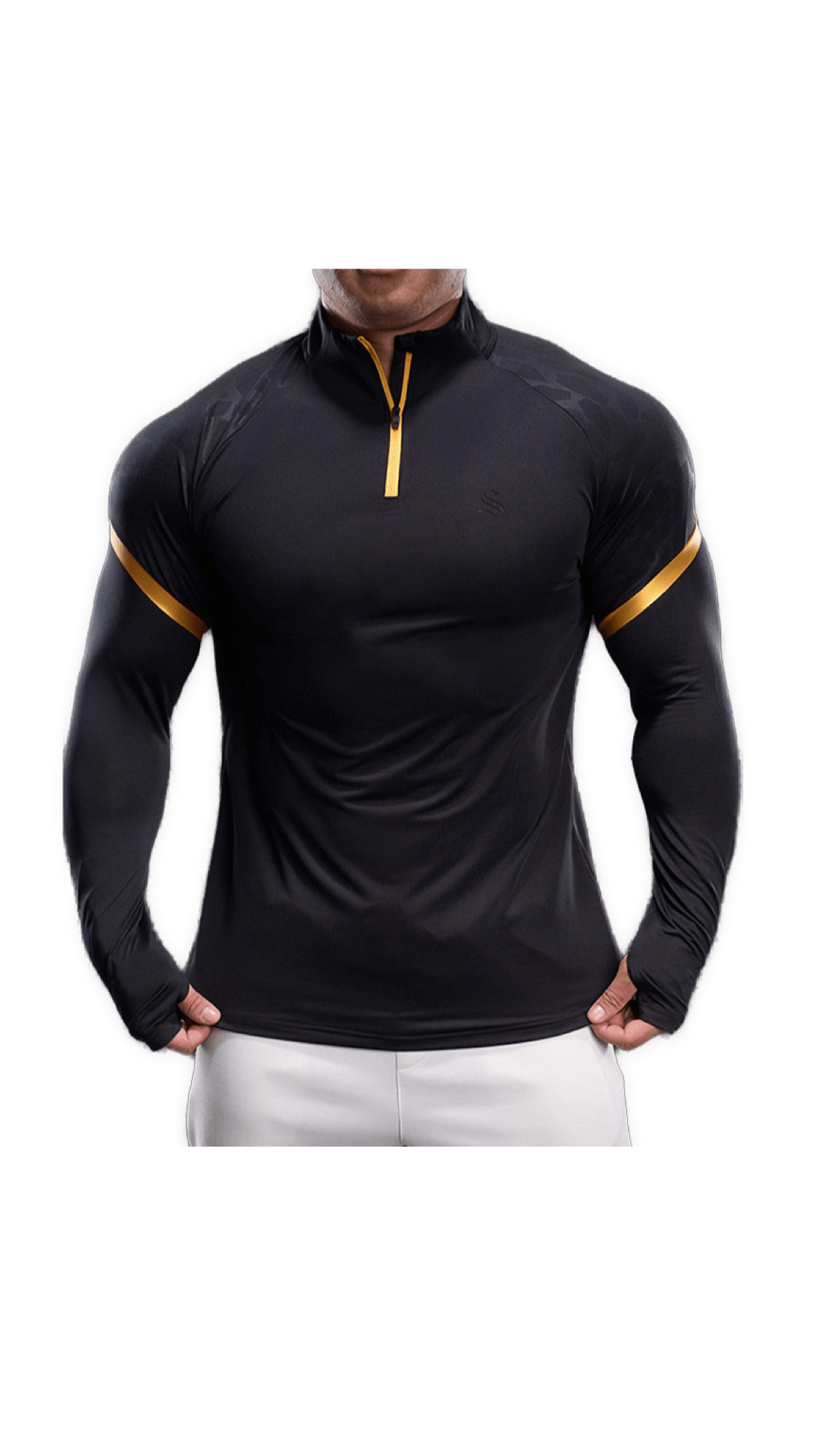 Fujaza 5 - Long Sleeves Track Top for Men - Sarman Fashion - Wholesale Clothing Fashion Brand for Men from Canada
