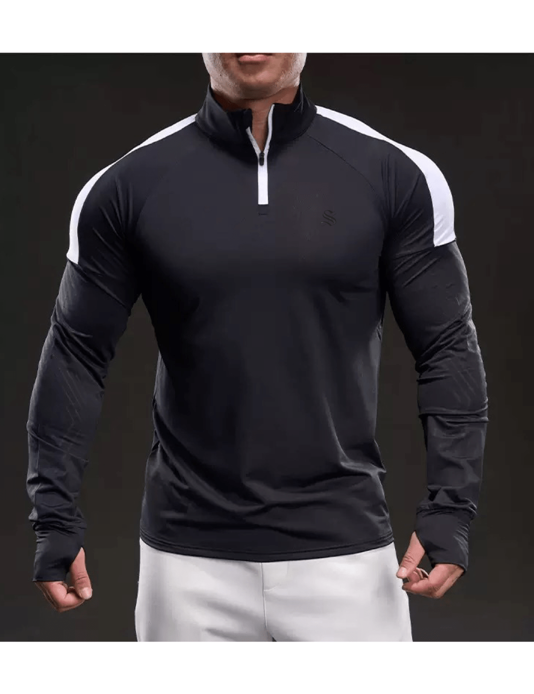 Fujaza 6 - Long Sleeves Track Top for Men - Sarman Fashion - Wholesale Clothing Fashion Brand for Men from Canada