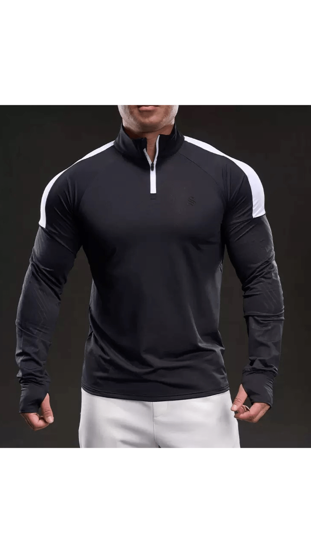 Fujaza 6 - Long Sleeves Track Top for Men - Sarman Fashion - Wholesale Clothing Fashion Brand for Men from Canada