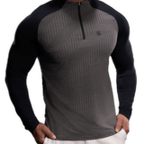 Fujaza 76 - Long Sleeves Track Top for Men - Sarman Fashion - Wholesale Clothing Fashion Brand for Men from Canada