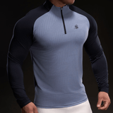 Fujaza 76 - Long Sleeves Track Top for Men - Sarman Fashion - Wholesale Clothing Fashion Brand for Men from Canada