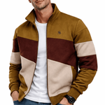 Fujaza 77 - Long Sleeves Track Top for Men - Sarman Fashion - Wholesale Clothing Fashion Brand for Men from Canada
