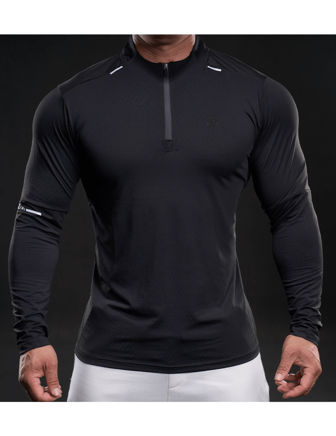 Fujaza 77 - Long Sleeves Track Top for Men - Sarman Fashion - Wholesale Clothing Fashion Brand for Men from Canada