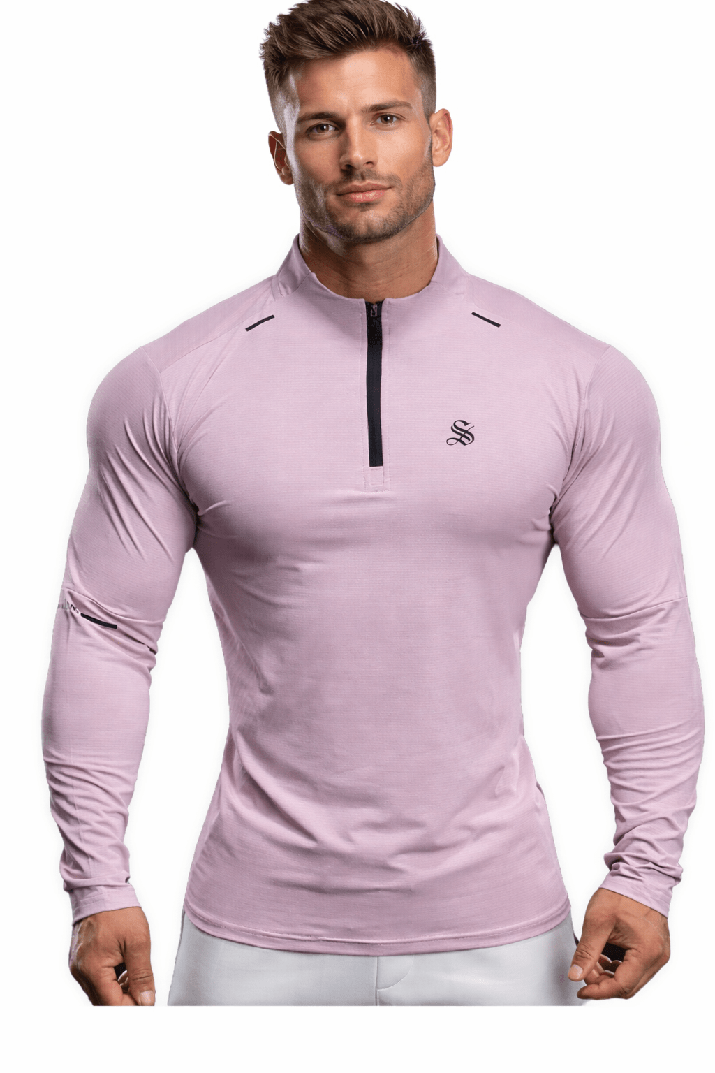 Fujaza 77 - Long Sleeves Track Top for Men - Sarman Fashion - Wholesale Clothing Fashion Brand for Men from Canada