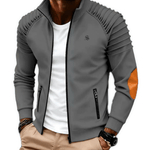 Fujaza 78 - Long Sleeves Track Top for Men - Sarman Fashion - Wholesale Clothing Fashion Brand for Men from Canada