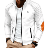 Fujaza 78 - Long Sleeves Track Top for Men - Sarman Fashion - Wholesale Clothing Fashion Brand for Men from Canada