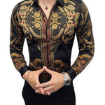 Fumi - Long Sleeves Shirt for Men - Sarman Fashion - Wholesale Clothing Fashion Brand for Men from Canada