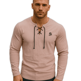 Gak 2 - Long V - Neck Shirt for Men - Sarman Fashion - Wholesale Clothing Fashion Brand for Men from Canada
