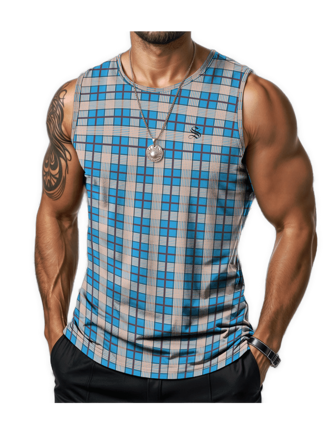 Garmy 5 - Tank Top for Men - Sarman Fashion - Wholesale Clothing Fashion Brand for Men from Canada