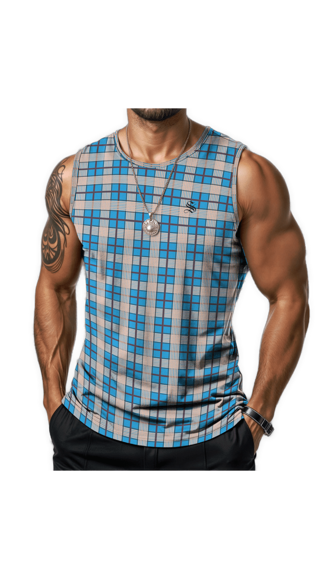 Garmy 5 - Tank Top for Men - Sarman Fashion - Wholesale Clothing Fashion Brand for Men from Canada