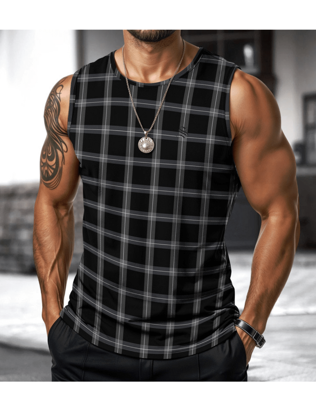 Garmy 6 - Tank Top for Men - Sarman Fashion - Wholesale Clothing Fashion Brand for Men from Canada
