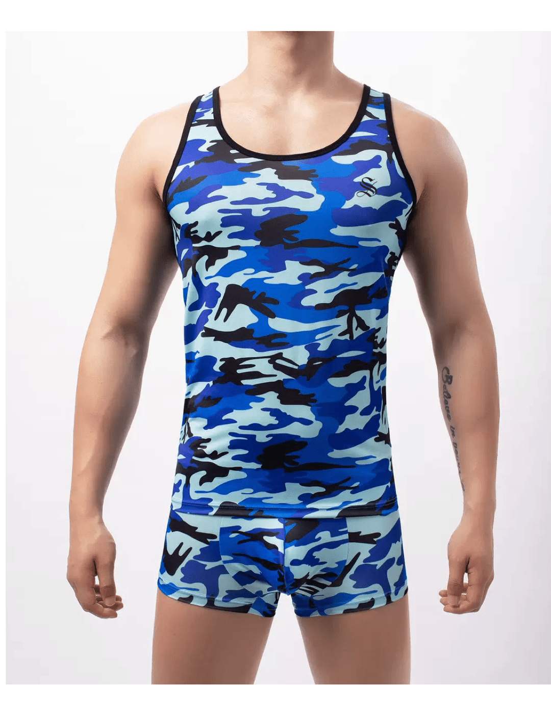 Gazza 31 - Tank Top for Men - Sarman Fashion - Wholesale Clothing Fashion Brand for Men from Canada
