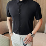 Gewo - Short Sleeves Shirt for Men - Sarman Fashion - Wholesale Clothing Fashion Brand for Men from Canada