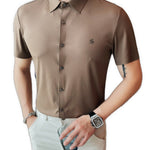 Gewo - Short Sleeves Shirt for Men - Sarman Fashion - Wholesale Clothing Fashion Brand for Men from Canada