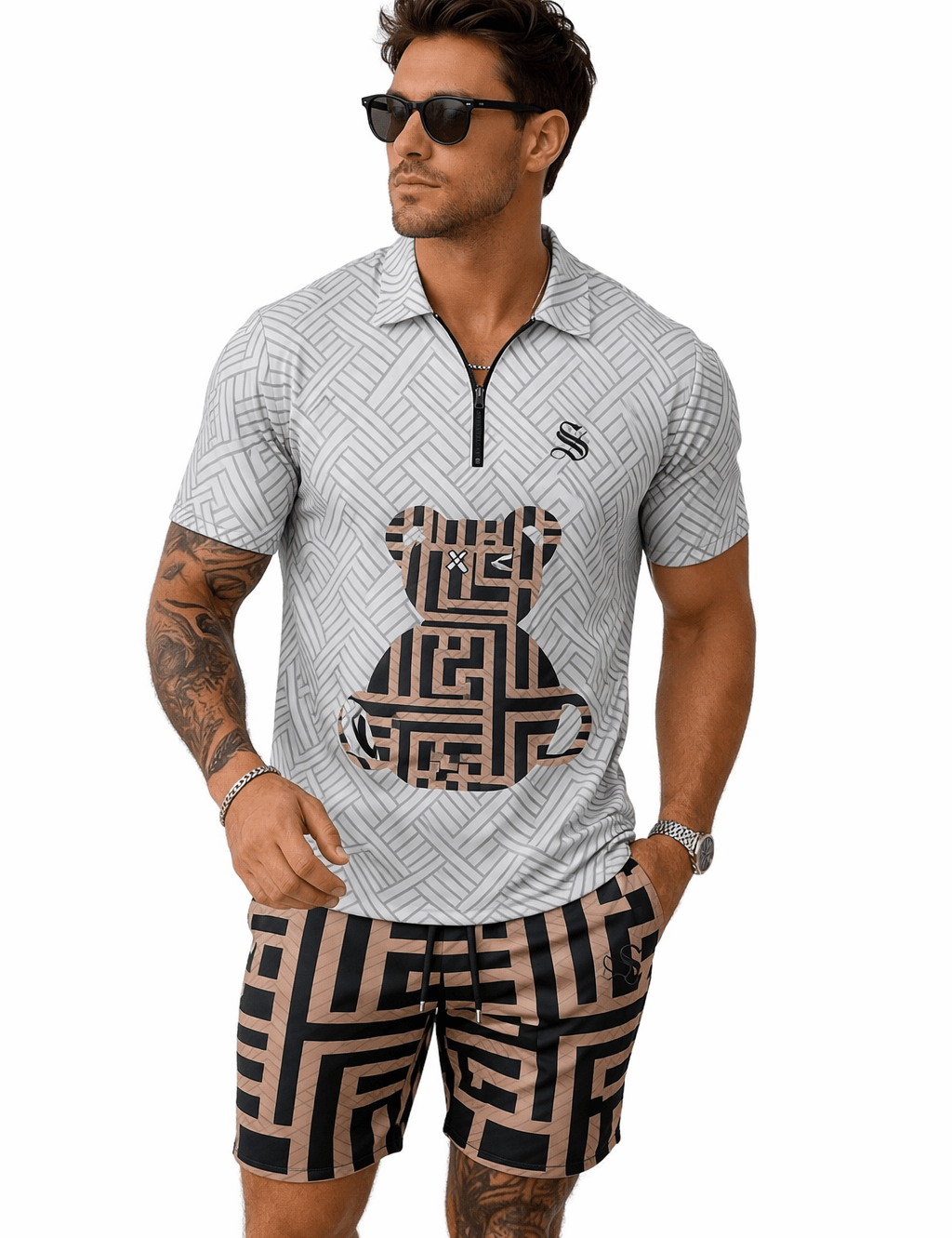 GFT 10 - Top & Shorts for Men - Sarman Fashion - Wholesale Clothing Fashion Brand for Men from Canada