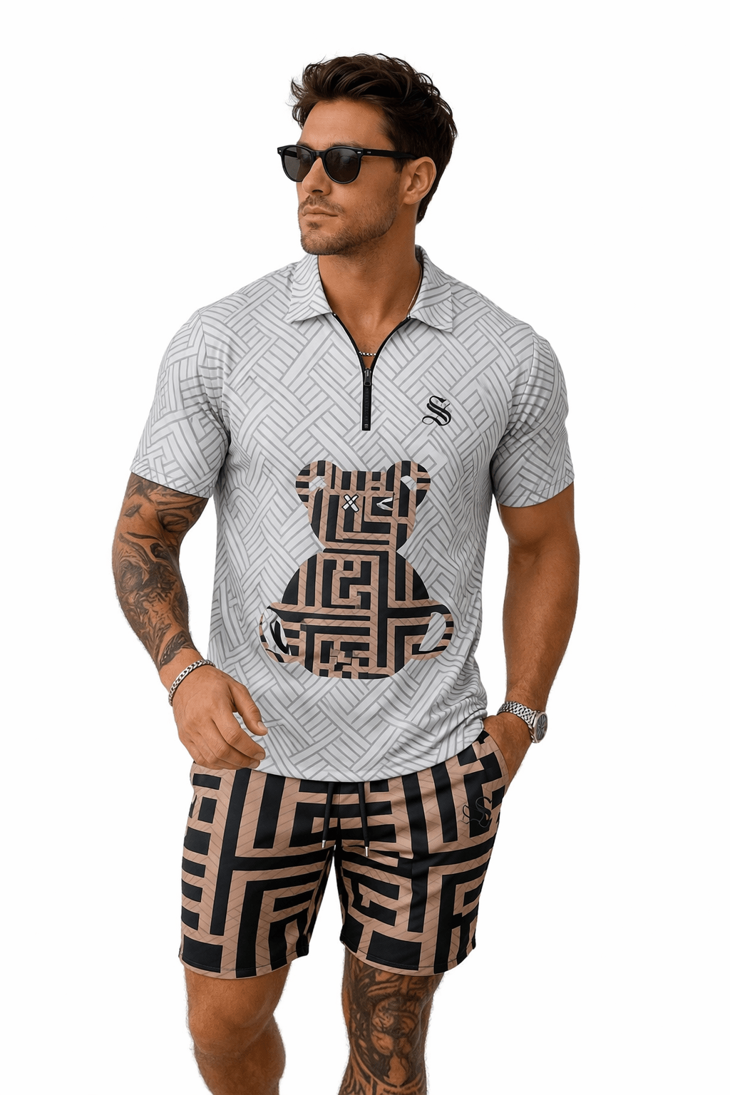 GFT 10 - Top & Shorts for Men - Sarman Fashion - Wholesale Clothing Fashion Brand for Men from Canada
