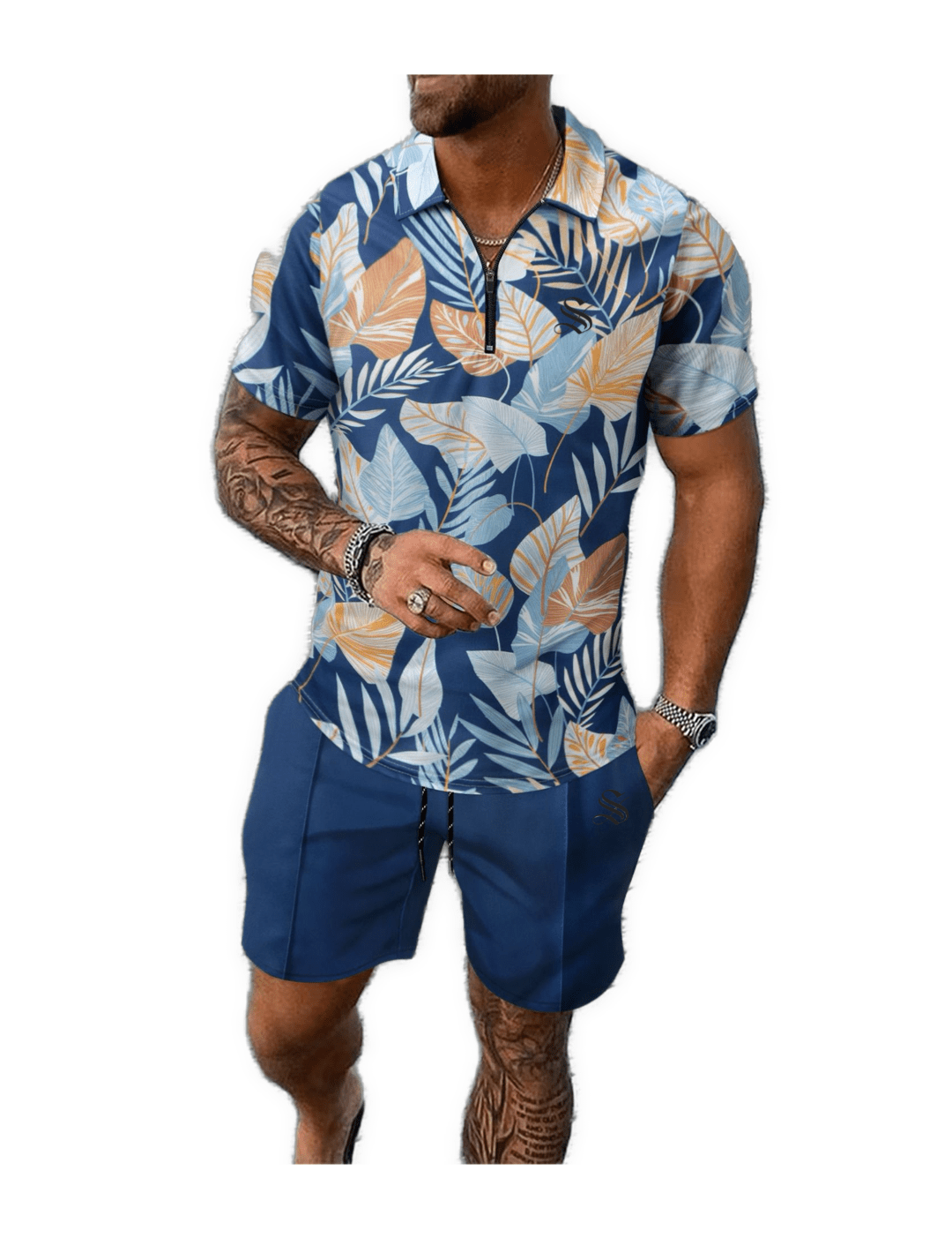 GFT 11 - Top & Shorts for Men - Sarman Fashion - Wholesale Clothing Fashion Brand for Men from Canada
