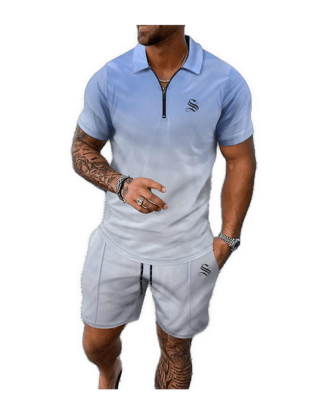 GFT 12 - Top & Shorts for Men - Sarman Fashion - Wholesale Clothing Fashion Brand for Men from Canada