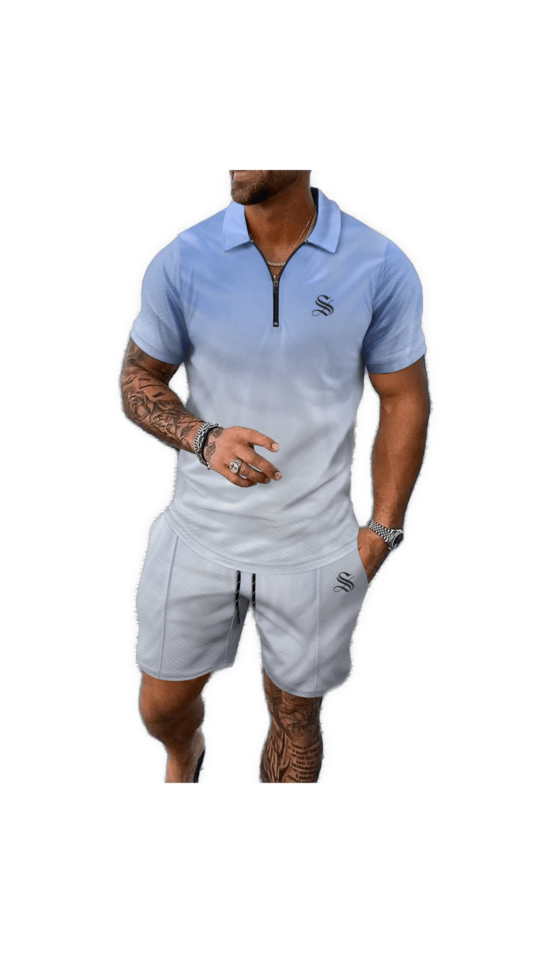 GFT 12 - Top & Shorts for Men - Sarman Fashion - Wholesale Clothing Fashion Brand for Men from Canada