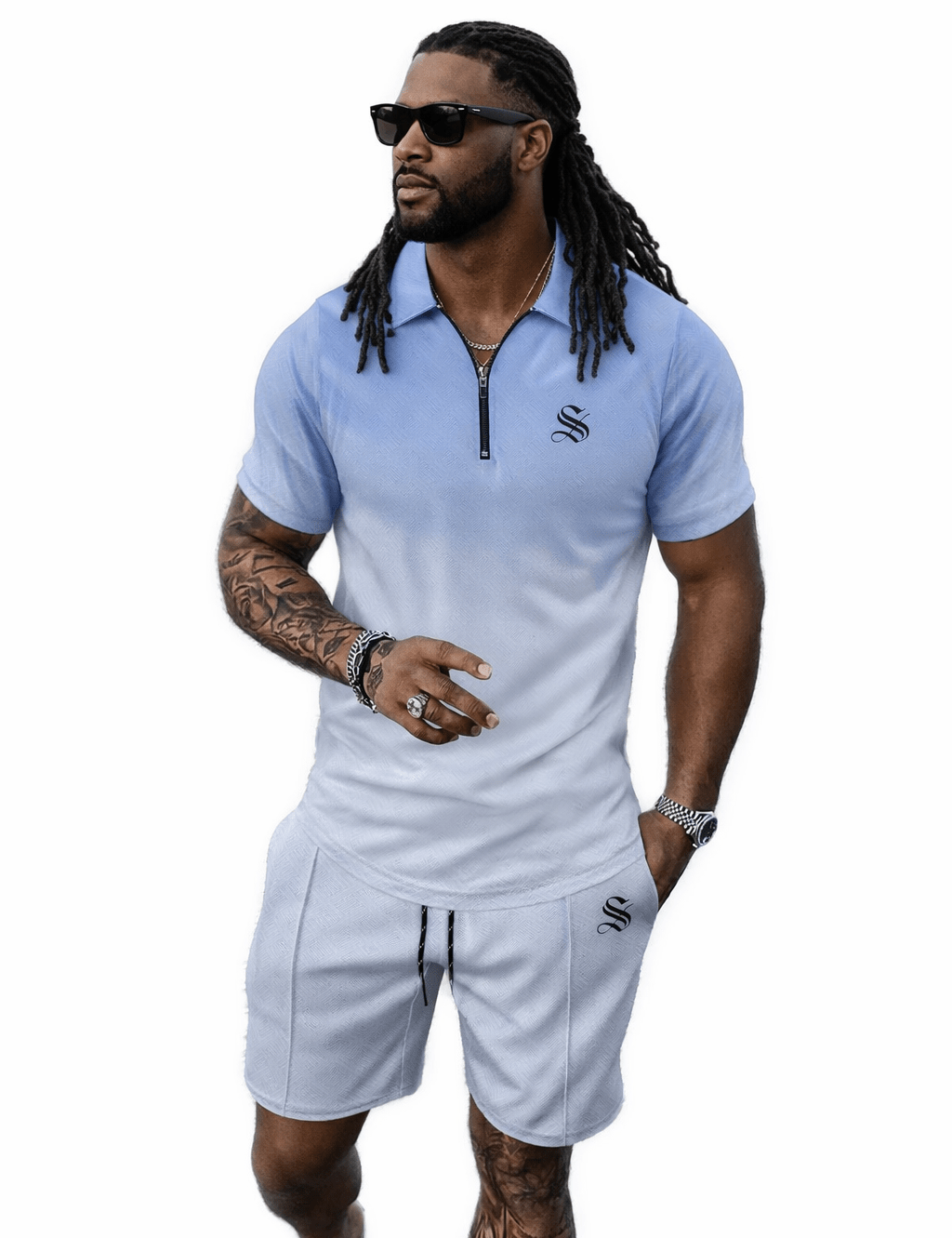 GFT 12 - Top & Shorts for Men - Sarman Fashion - Wholesale Clothing Fashion Brand for Men from Canada