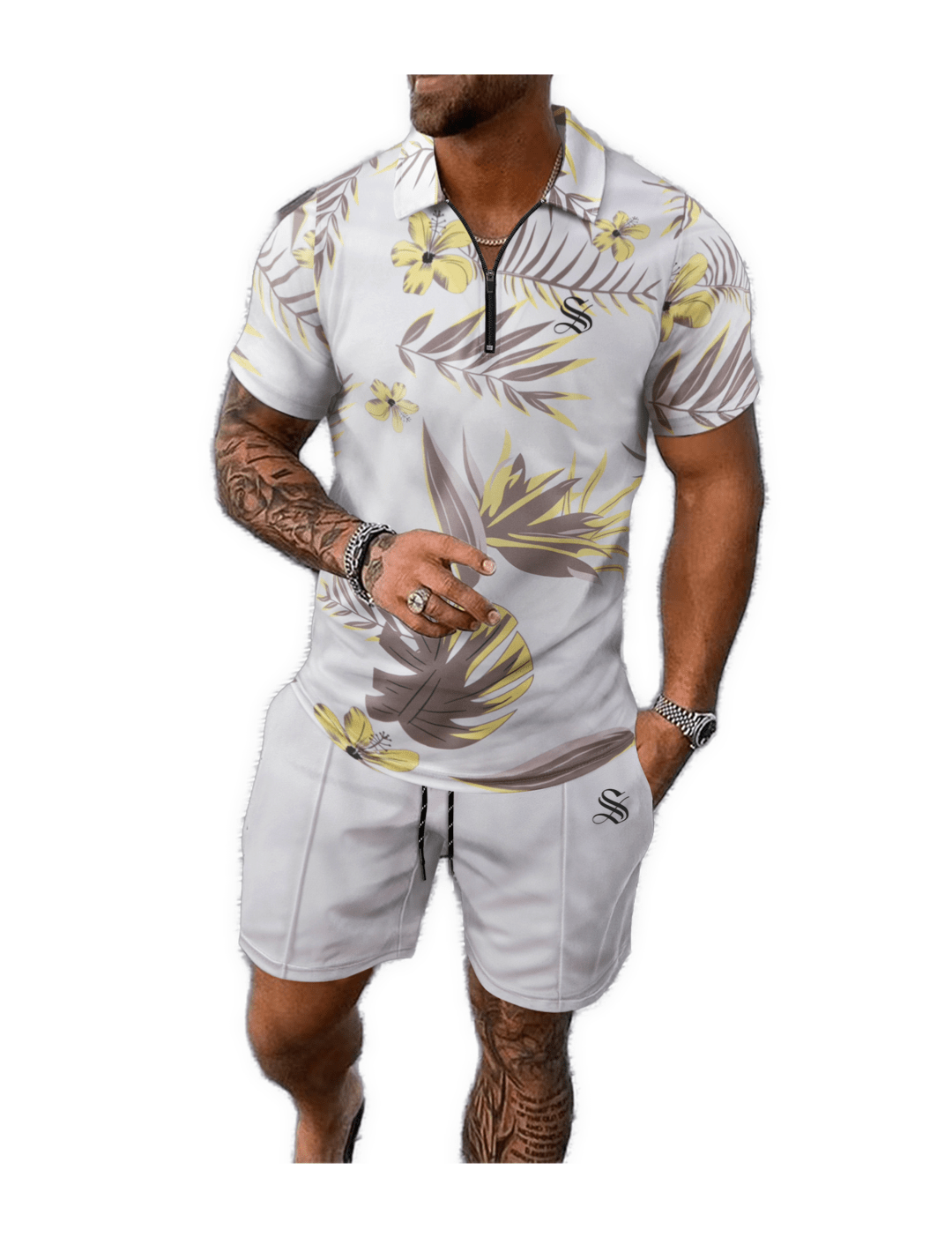 GFT 14 - Top & Shorts for Men - Sarman Fashion - Wholesale Clothing Fashion Brand for Men from Canada