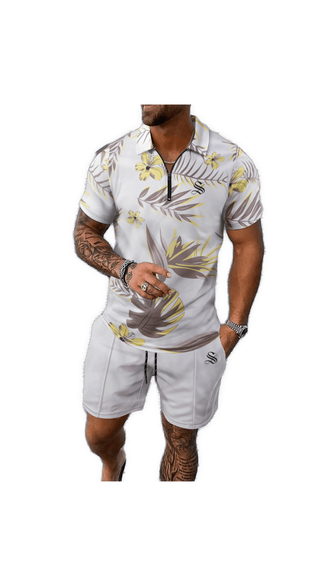 GFT 14 - Top & Shorts for Men - Sarman Fashion - Wholesale Clothing Fashion Brand for Men from Canada