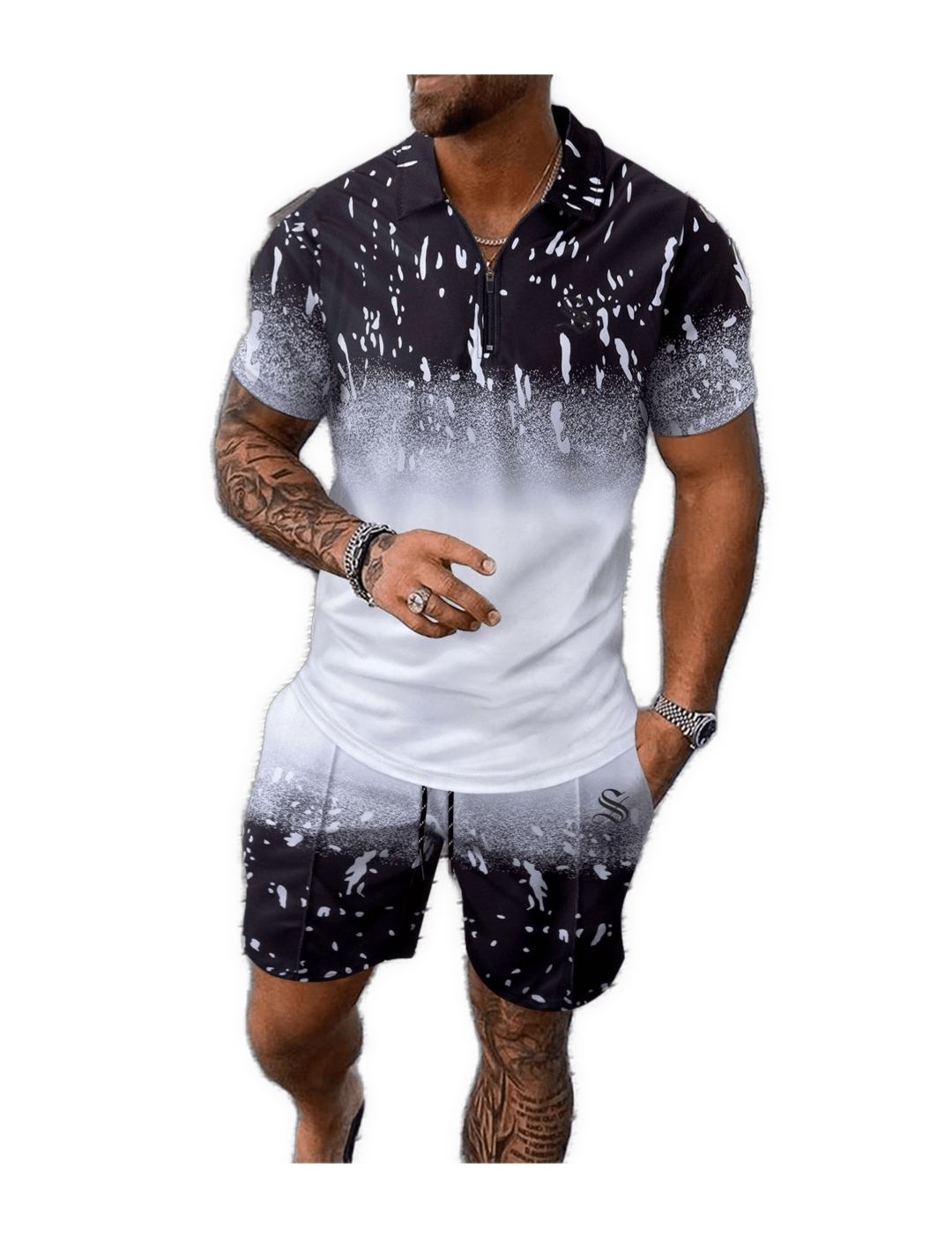 GFT 15 - Top & Shorts for Men - Sarman Fashion - Wholesale Clothing Fashion Brand for Men from Canada