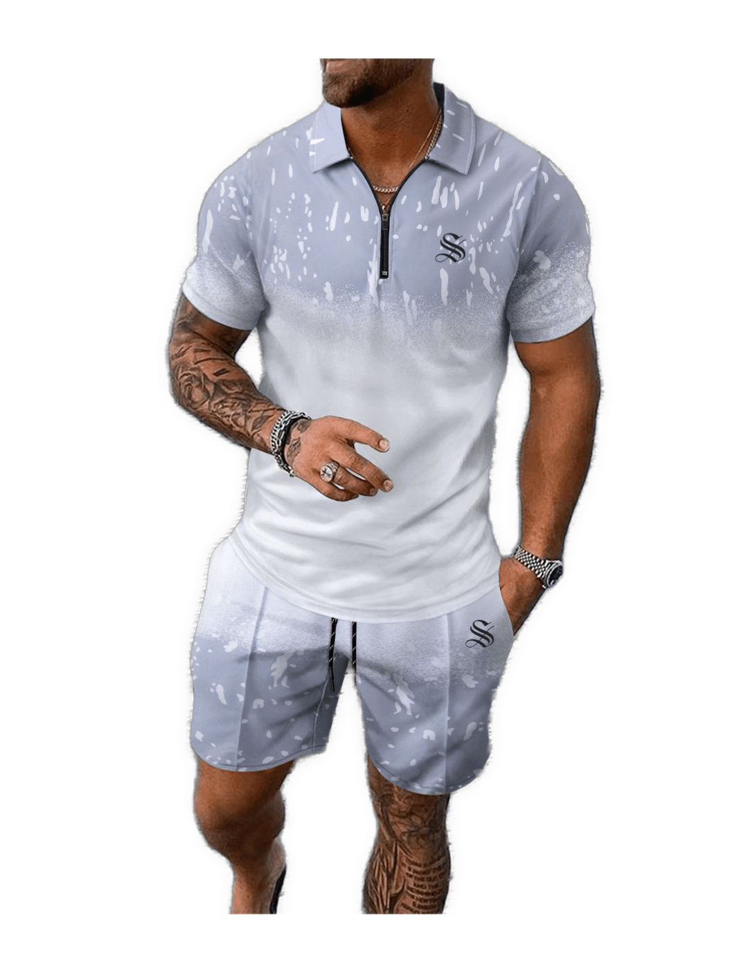 GFT 15 - Top & Shorts for Men - Sarman Fashion - Wholesale Clothing Fashion Brand for Men from Canada