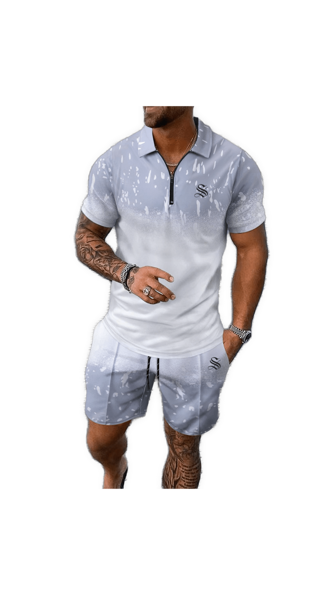 GFT 15 - Top & Shorts for Men - Sarman Fashion - Wholesale Clothing Fashion Brand for Men from Canada