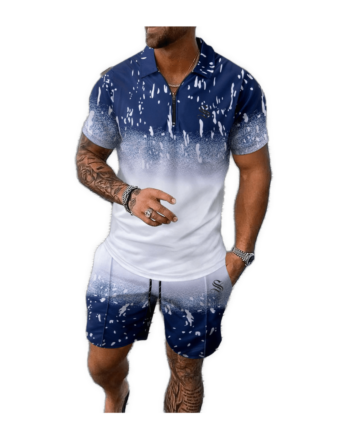 GFT 15 - Top & Shorts for Men - Sarman Fashion - Wholesale Clothing Fashion Brand for Men from Canada