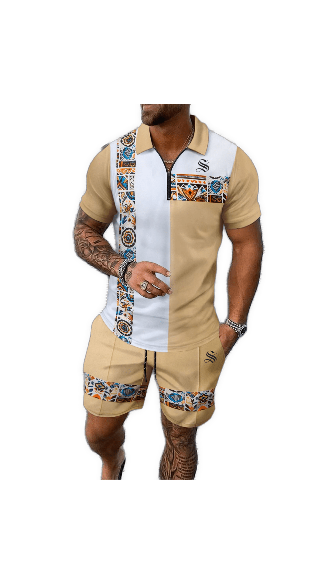 GFT 16 - Top & Shorts for Men - Sarman Fashion - Wholesale Clothing Fashion Brand for Men from Canada