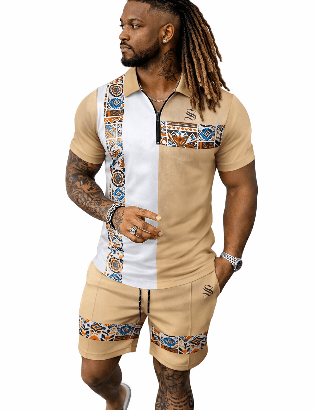 GFT 16 - Top & Shorts for Men - Sarman Fashion - Wholesale Clothing Fashion Brand for Men from Canada