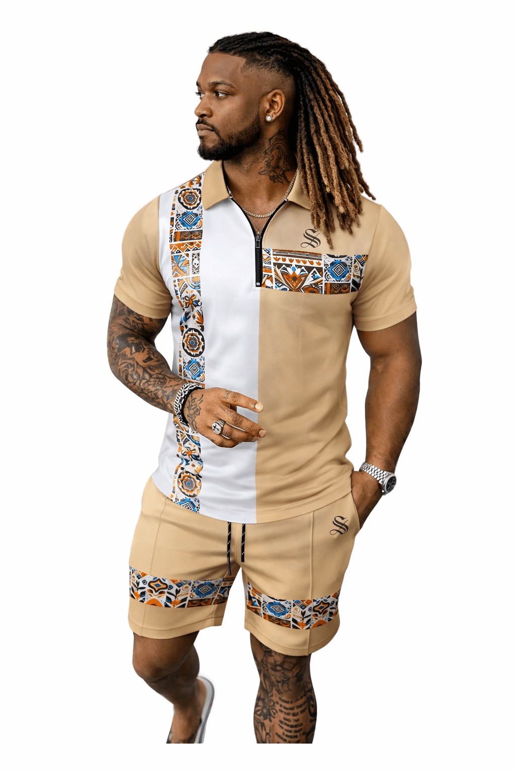 GFT 16 - Top & Shorts for Men - Sarman Fashion - Wholesale Clothing Fashion Brand for Men from Canada
