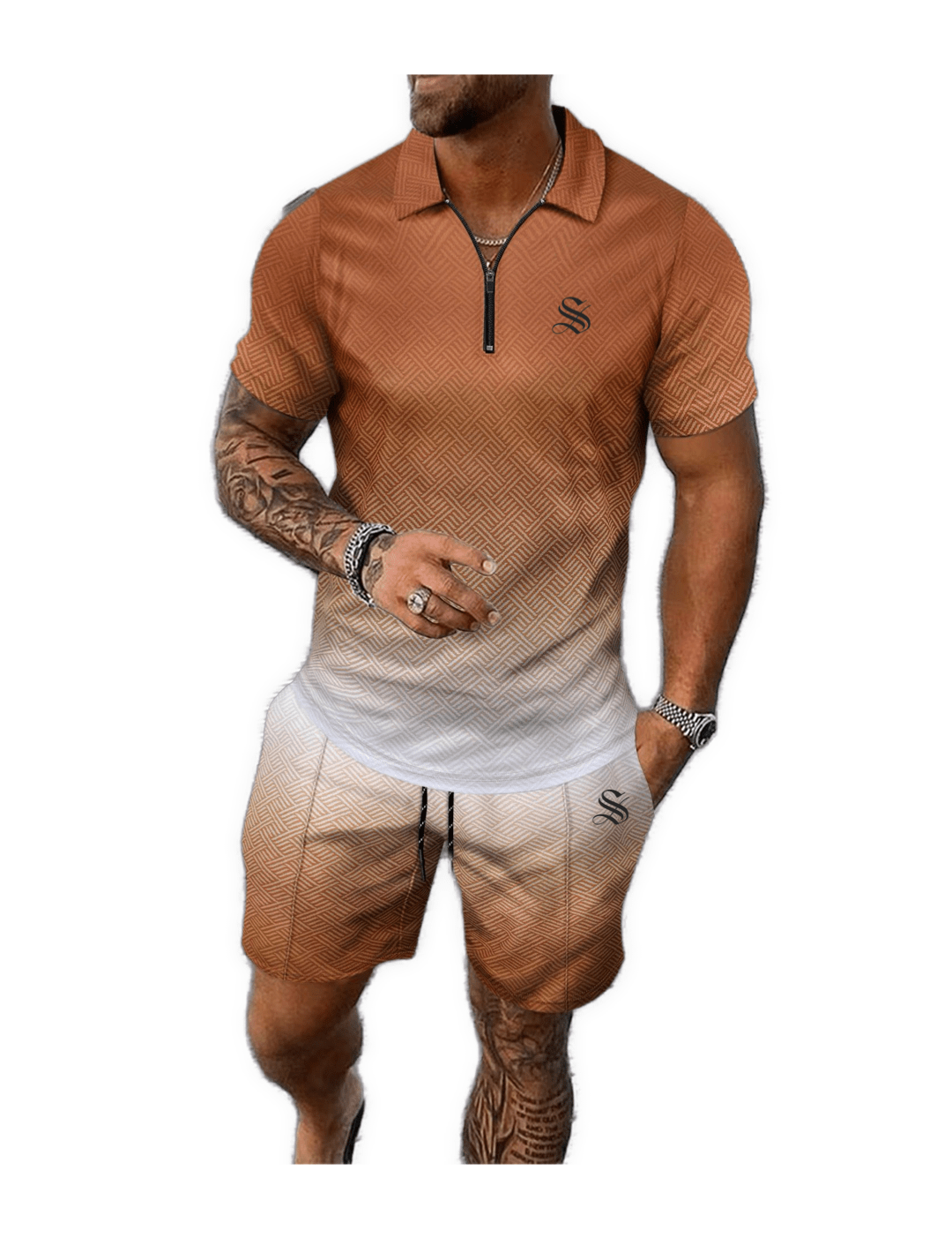 GFT 17 - Top & Shorts for Men - Sarman Fashion - Wholesale Clothing Fashion Brand for Men from Canada