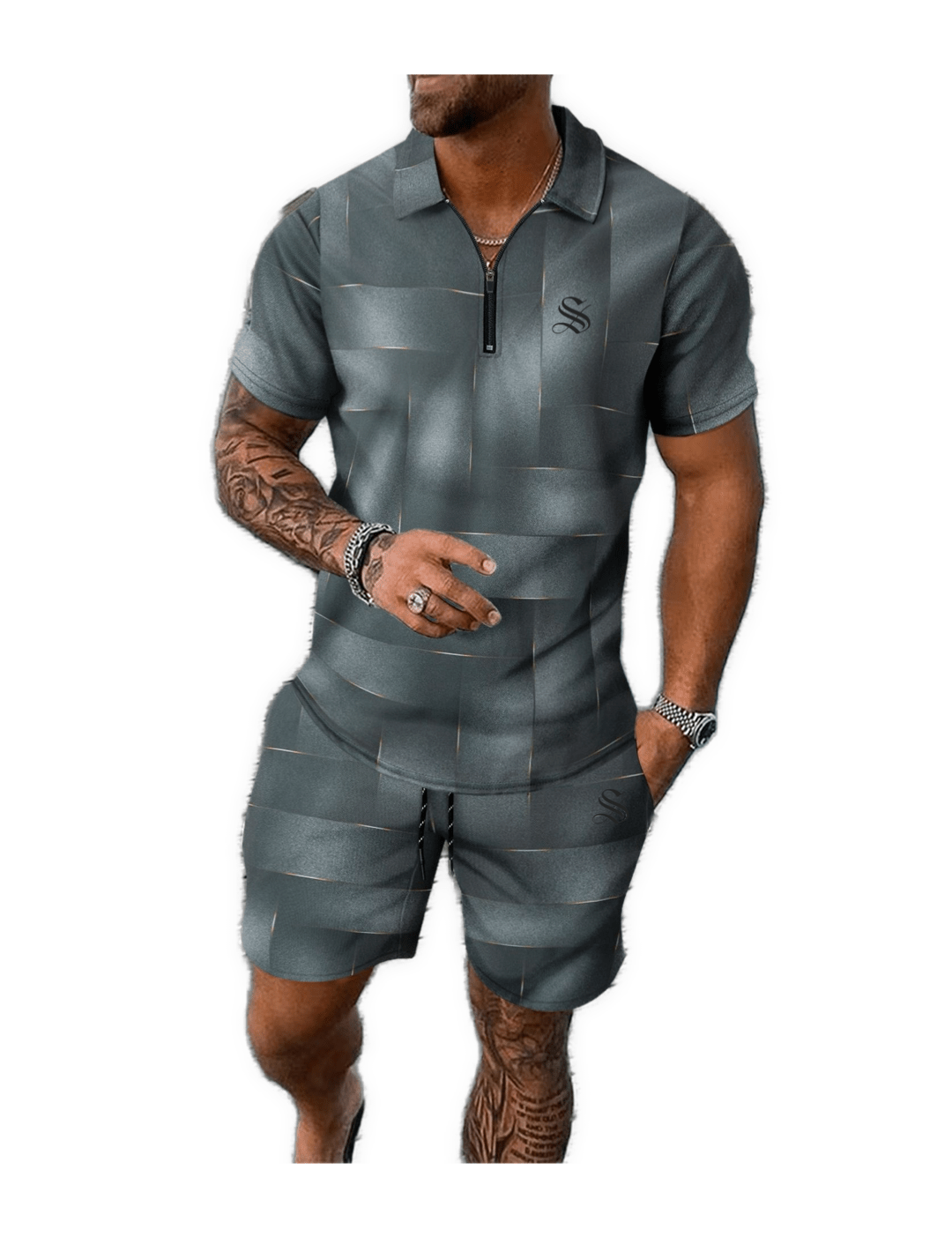 GFT 19 - Top & Shorts for Men - Sarman Fashion - Wholesale Clothing Fashion Brand for Men from Canada