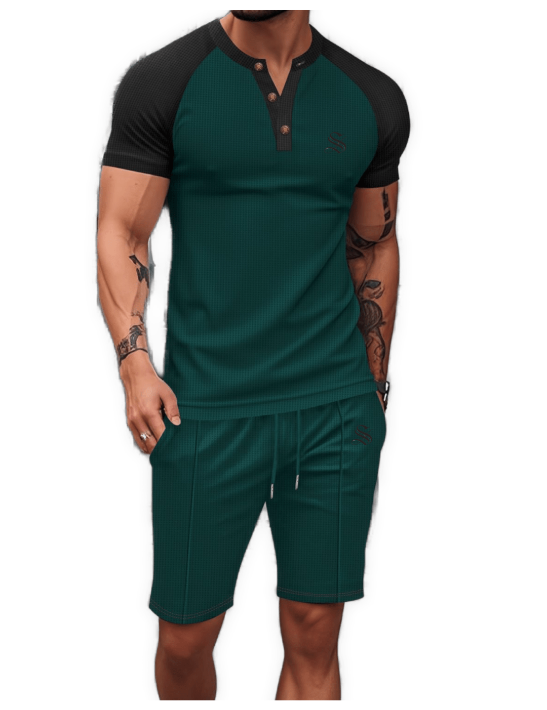 GFT 2 - Top & Shorts for Men - Sarman Fashion - Wholesale Clothing Fashion Brand for Men from Canada