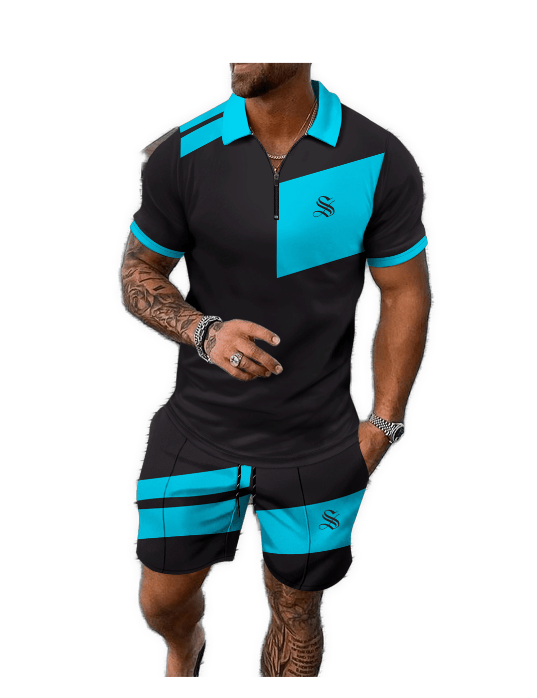 GFT 4 - Top & Shorts for Men - Sarman Fashion - Wholesale Clothing Fashion Brand for Men from Canada
