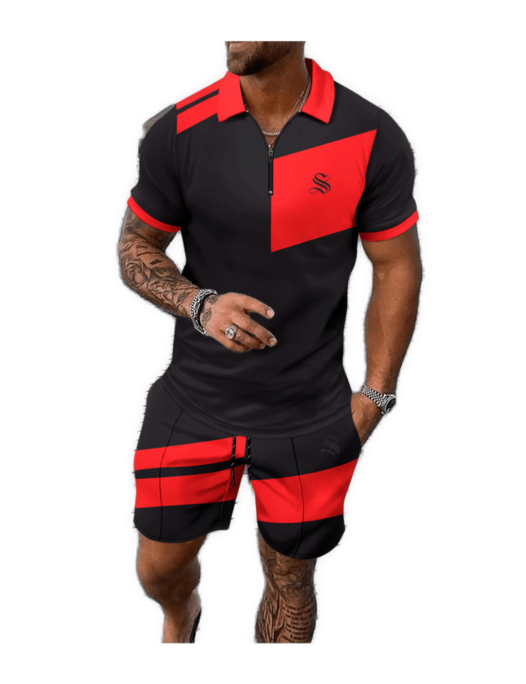 GFT 4 - Top & Shorts for Men - Sarman Fashion - Wholesale Clothing Fashion Brand for Men from Canada