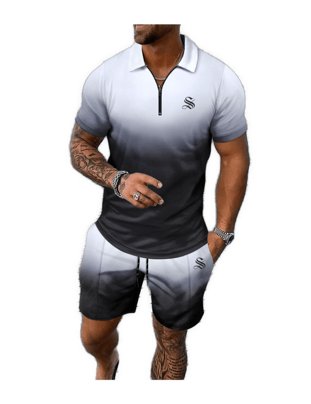 GFT 6 - Top & Shorts for Men - Sarman Fashion - Wholesale Clothing Fashion Brand for Men from Canada