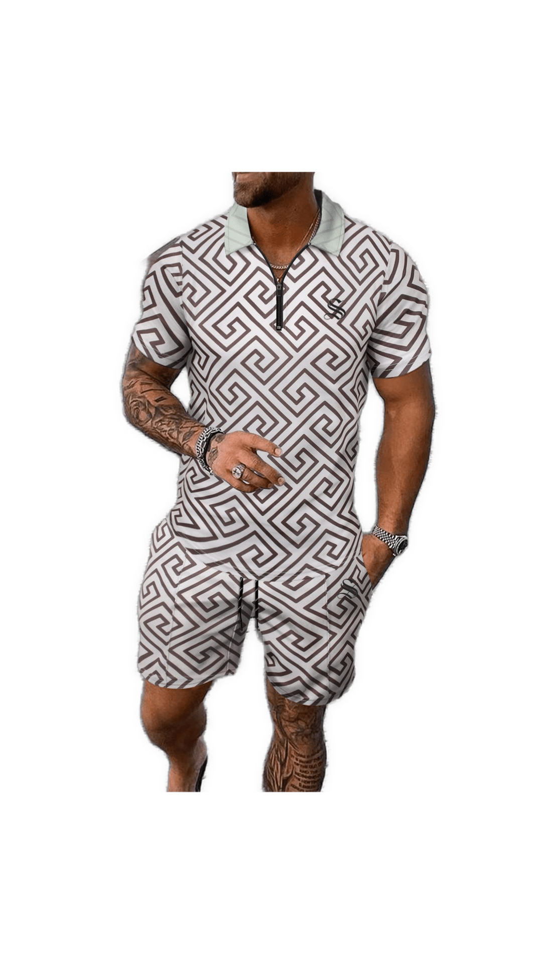 GFT 8 - Top & Shorts for Men - Sarman Fashion - Wholesale Clothing Fashion Brand for Men from Canada