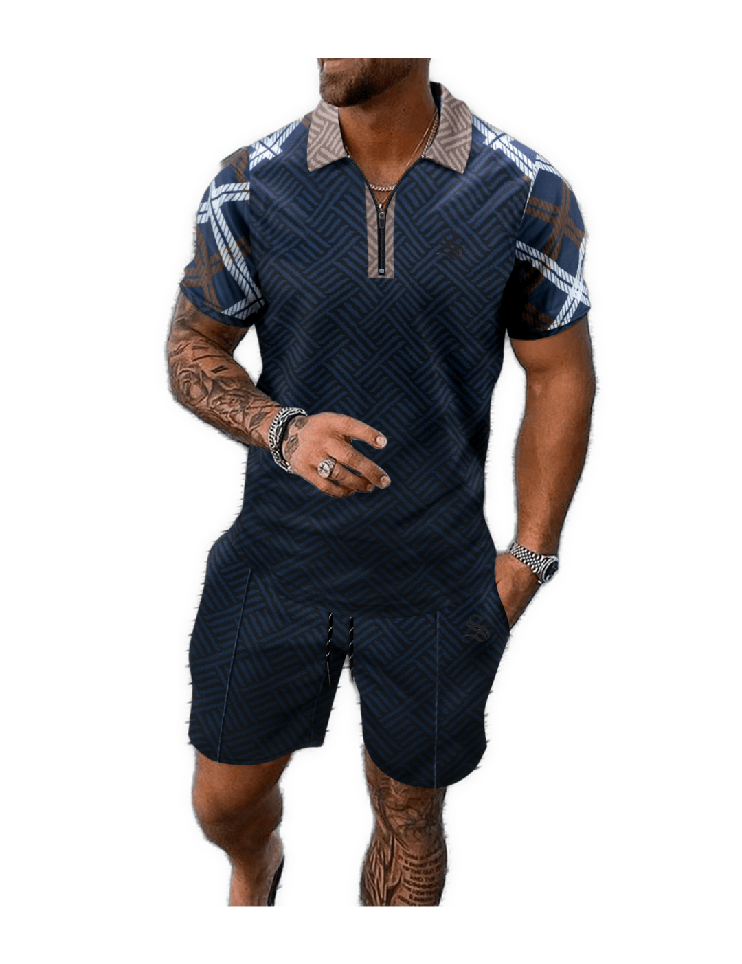 GFT 9 - Top & Shorts for Men - Sarman Fashion - Wholesale Clothing Fashion Brand for Men from Canada