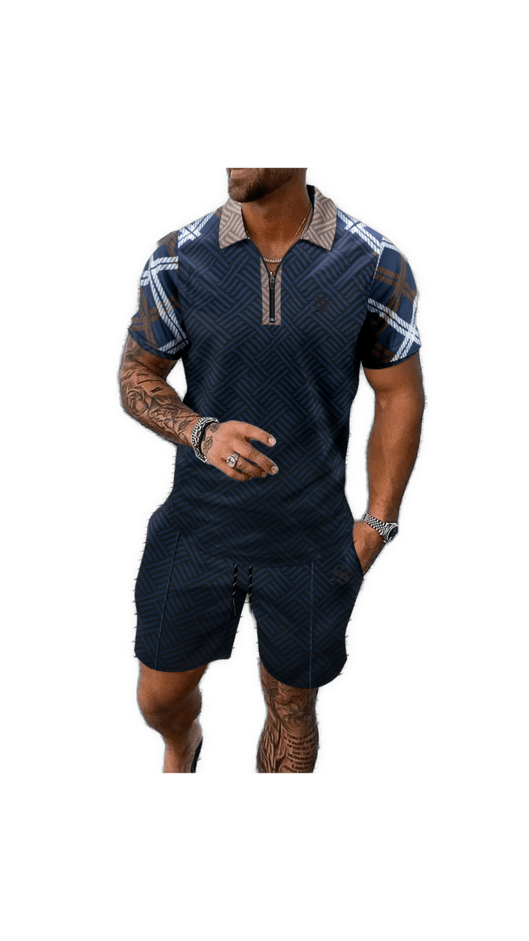 GFT 9 - Top & Shorts for Men - Sarman Fashion - Wholesale Clothing Fashion Brand for Men from Canada
