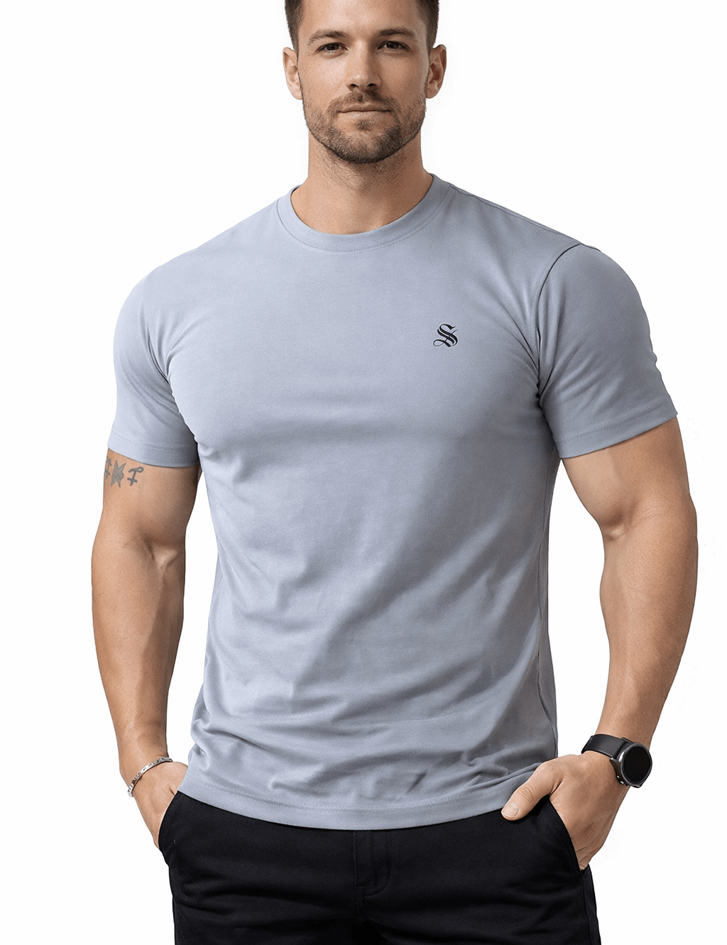 Godge - T-Shirt for Men - Sarman Fashion - Wholesale Clothing Fashion Brand for Men from Canada