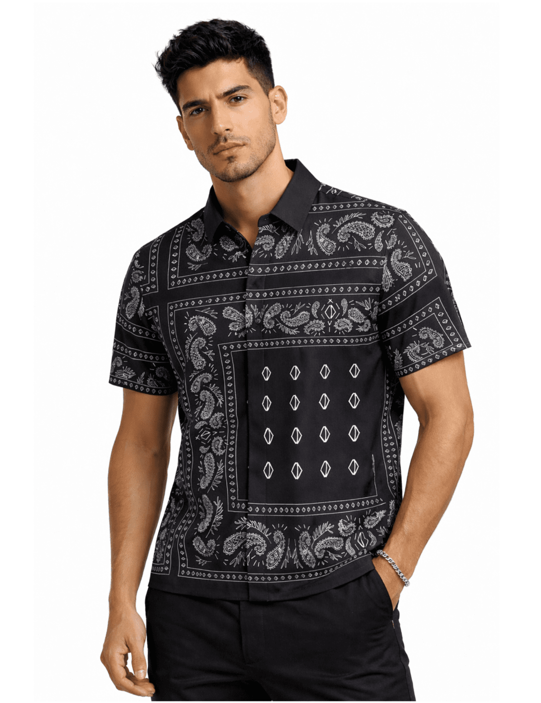 Gognu - Polo Short Sleeves Shirt for Men - Sarman Fashion - Wholesale Clothing Fashion Brand for Men from Canada