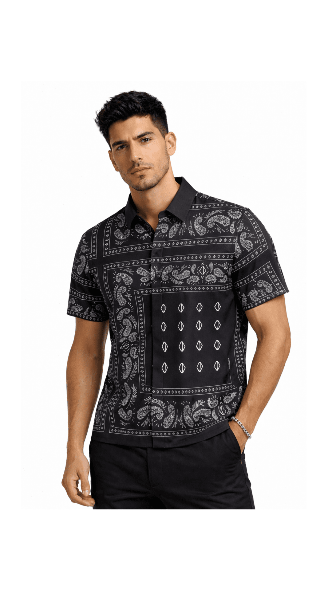 Gognu - Polo Short Sleeves Shirt for Men - Sarman Fashion - Wholesale Clothing Fashion Brand for Men from Canada