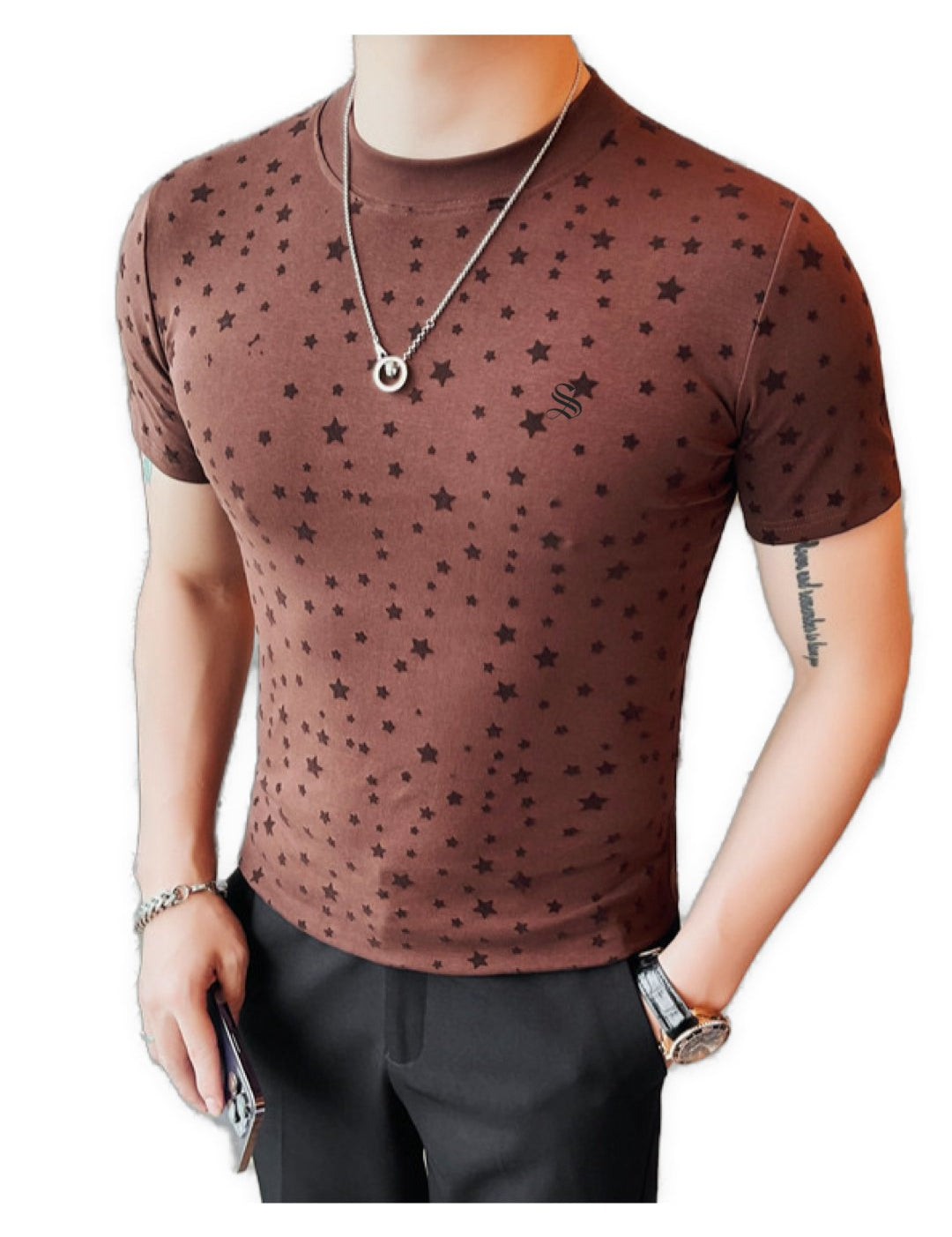 Groela - T-Shirt for Men - Sarman Fashion - Wholesale Clothing Fashion Brand for Men from Canada