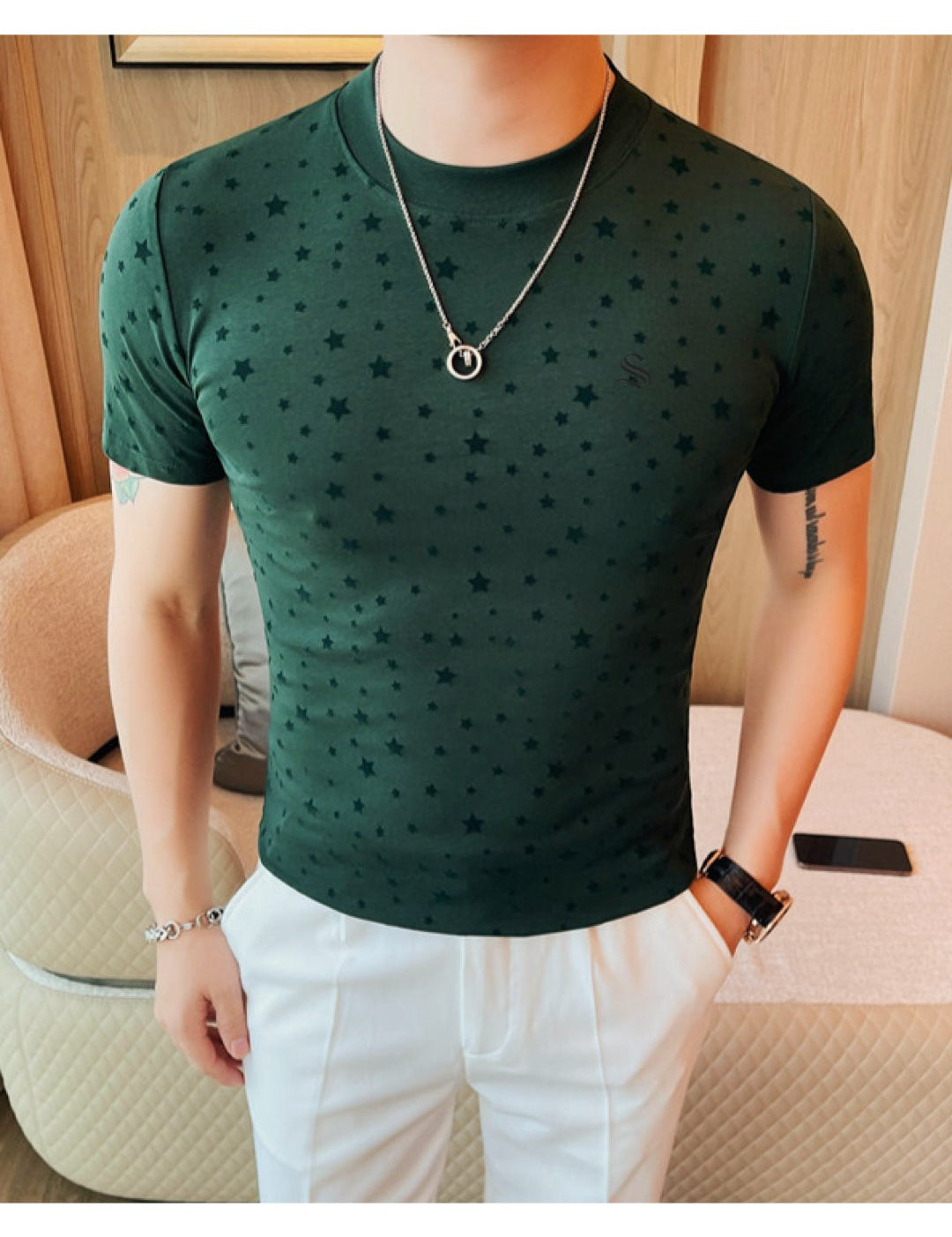 Groela - T-Shirt for Men - Sarman Fashion - Wholesale Clothing Fashion Brand for Men from Canada